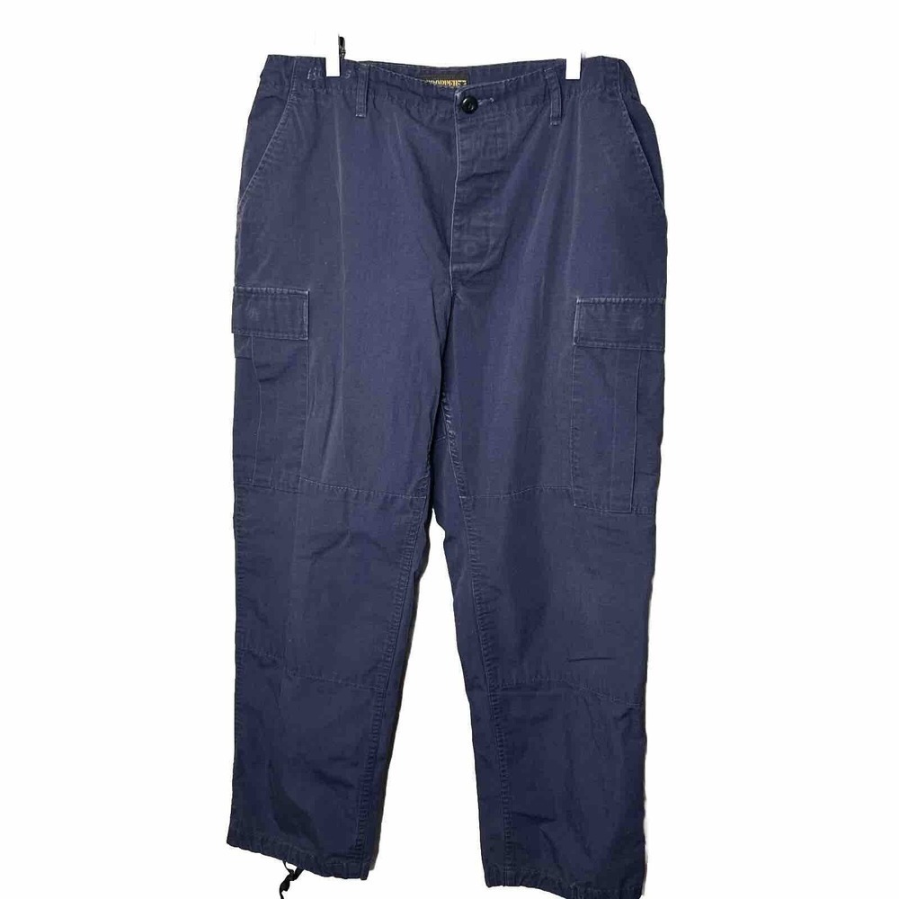 Propper Public Safety Button Fly Utility Pants Mens Large Blue 35-38W 26.5-29.5